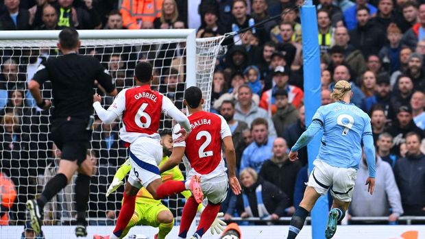 Hasil Manchester City vs Arsenal: Skor 2-2